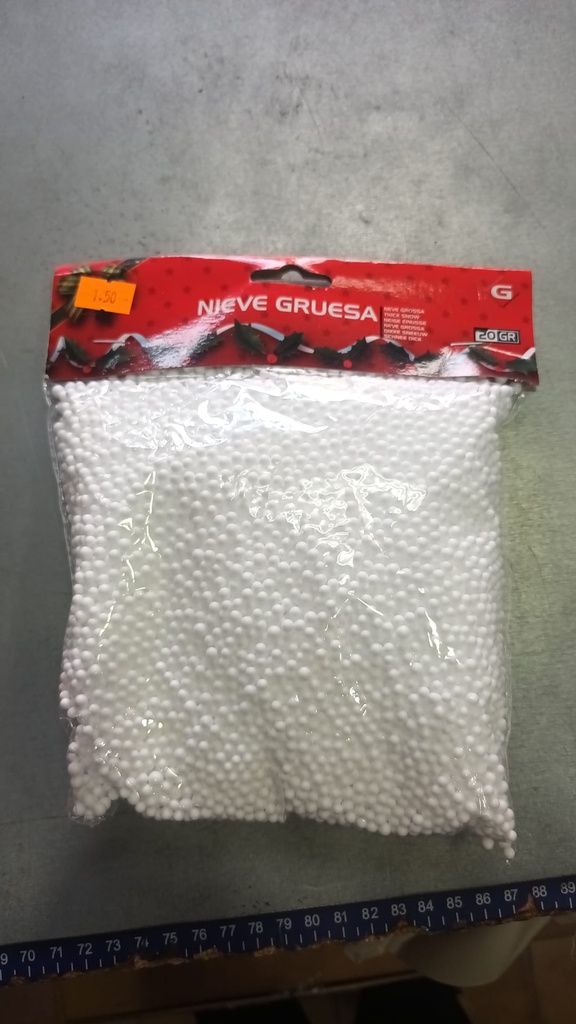 NIEVE GRUESA (DECORACION)