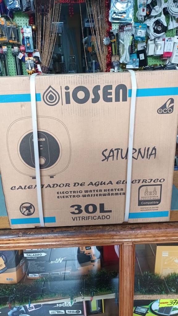 TERMO ELECTRICO IOSEM MODELO SATURNIA 15 LITR OFERTA