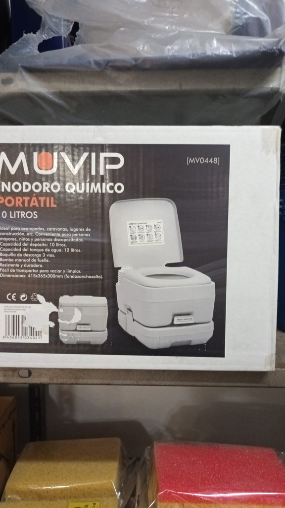 INODORO QUIMICO PORTATIL 10 LITR (OFERTA)