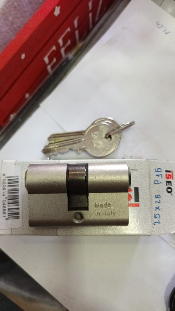 CILINDRO ISEO L/15 25X25