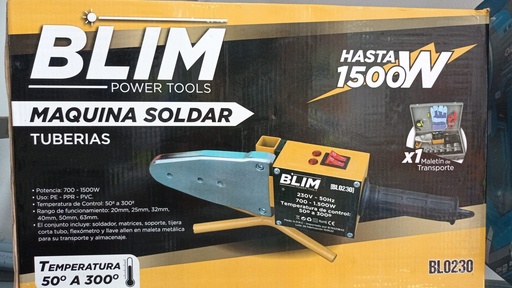 [720230] Soldador PPR 700-1500WT BLIM C/ACCE (OFERTA)