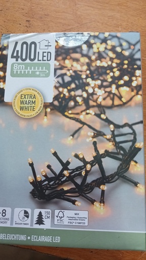 GUIRNALDA MULT 400 LED CALID 3 METR