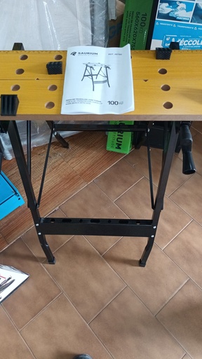 [48780] Banco trabajo ajustable 100 KG madera PROMOCION VALIDA HASTA EL 15 DE FEBRERO