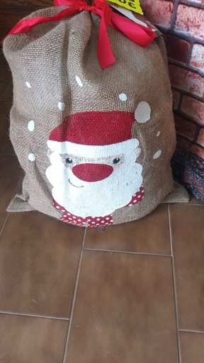 SACO NAVIDAD YUTE (PAPA NOEL)