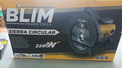 CIERRA CIRCULAR 2200WT 235mm BLIM SUPER OFERTA