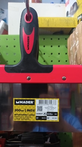 ESPATULA MADER INOX 250 PLADUR