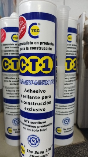 CT1 EL Nº 1 DE LOS SELLANTES Y ADHESVOS DEL MERCADO TRANSPARENTE PROMOCION