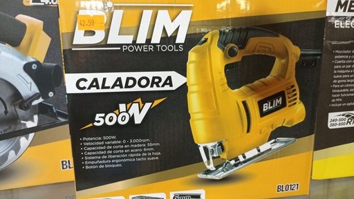 SIERRA  CALADORA BLIM 500 WT ( OFERTA )